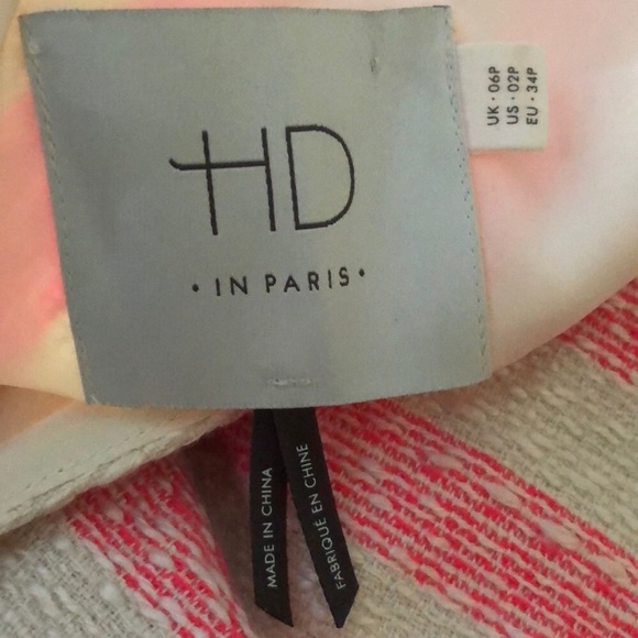 🔖ANTHROPOLOGIE🔖HD IN PARIS V-TWEED DRESS🔖 - Picture 8 of 8